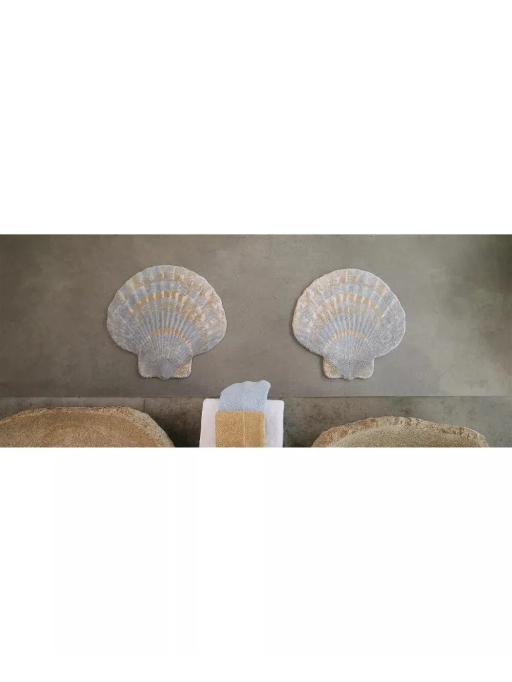 NWT Abyss & Habidecor Stella Bath Rug Powder Blue Size One Size